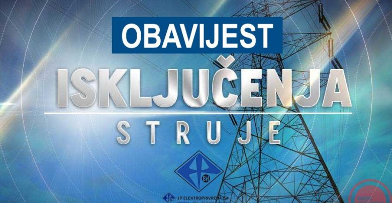 Planska isključenja električne energije na području Gračanice – .