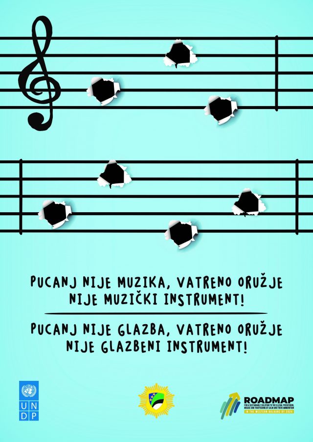 PS Živinice učestvuje u kampanji “Pucanj nije muzika, vatreno oružje nije muzički instrument”