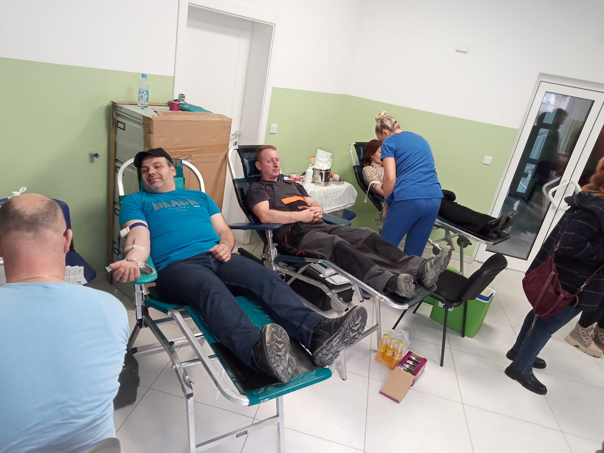 ck srebrenik: uspješno realizovana još jedna akcija dobrovoljnog darivanja krvi