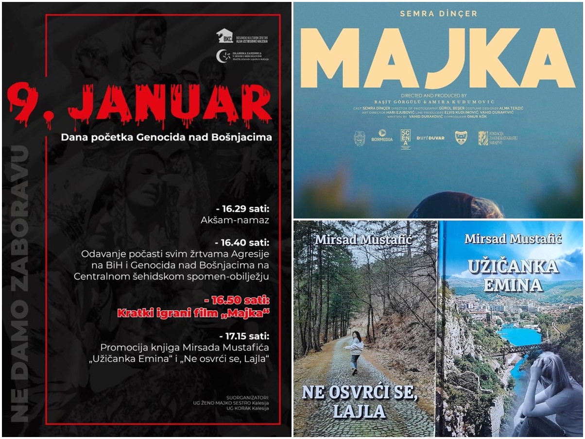 kalesija: kratkim igranim filmom „majka“ i promocijom knjiga mirsada mustafića obilježit će se 9. januar – dan početka genocida nad bošnjacima