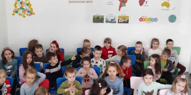 kalesija: mališani u vrtiću učili o maternjem jeziku