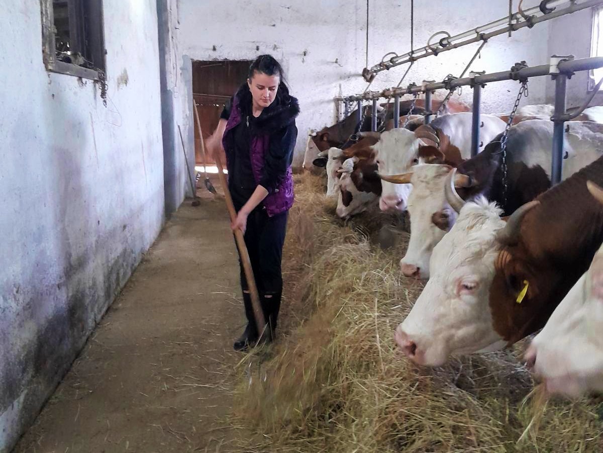 amela glibanović iz živinica je poljoprivrednica mjeseca!