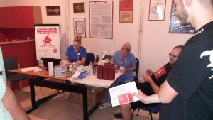 održana redovna akcija davalaštva krvi u gradaču