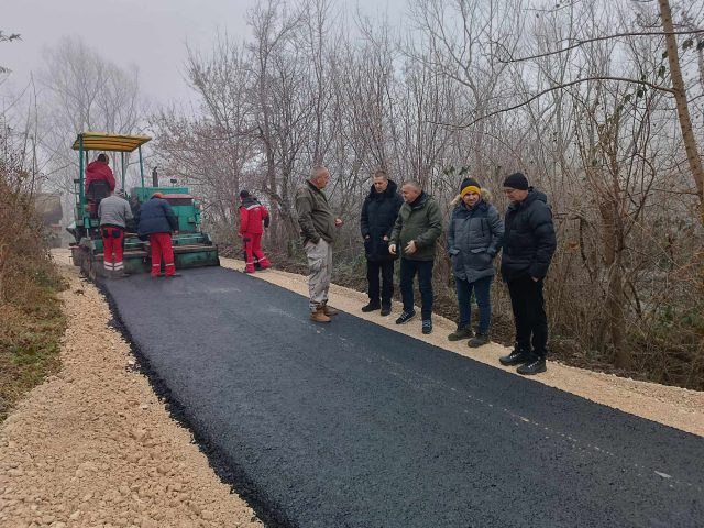 Novi asfalt u Mjesnoj zajednici Šahići
