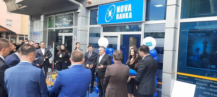 Otvorena poslovnica Nove banke u Živinicama