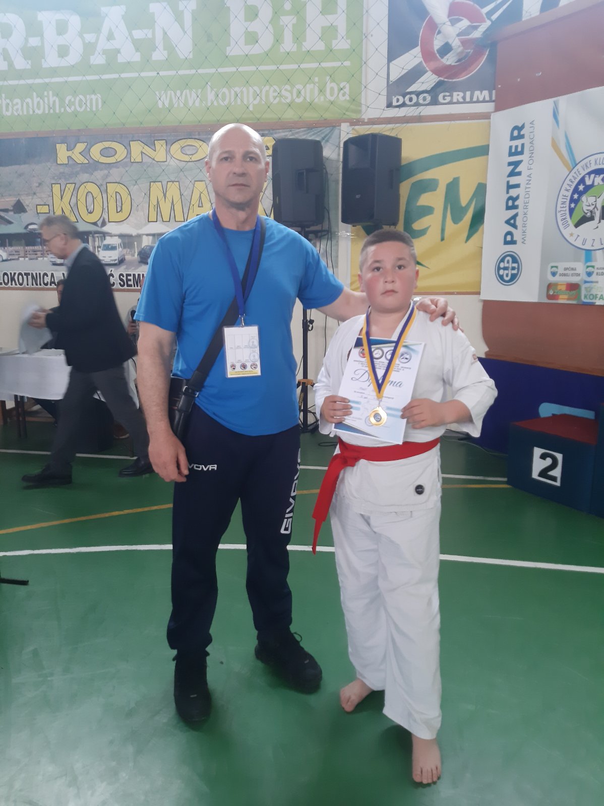 Članovi KK Konjuh učestvovali na karate takmičenju u Doboj istoku