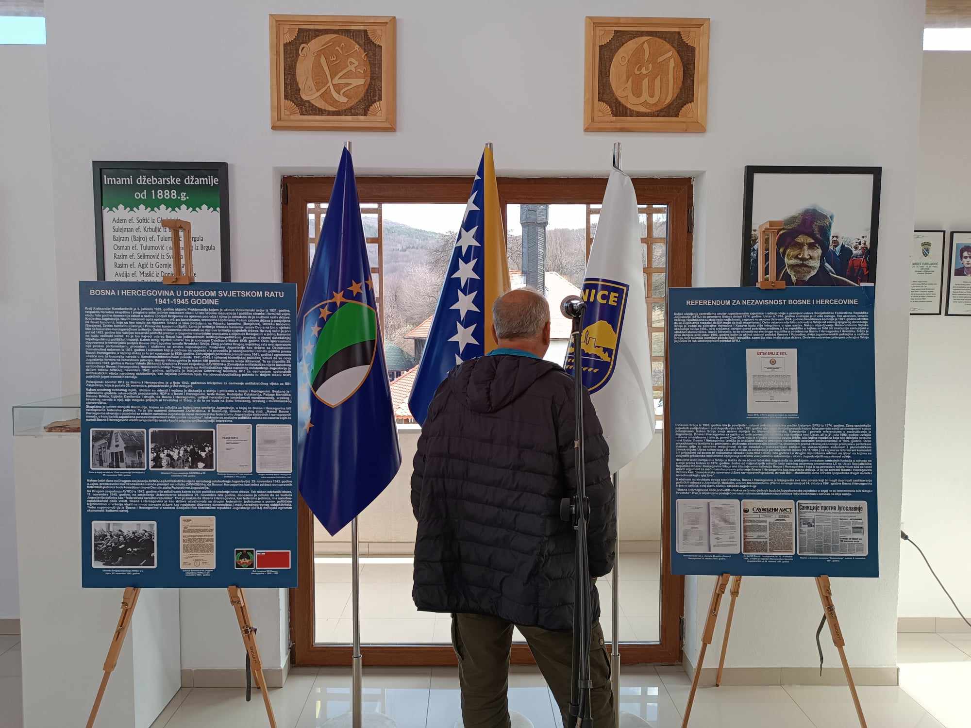 U Džebarima otvorena  izložba pod nazivom  „Dan nezavisnosti Bosne i Hercegovine na Džebarima“
