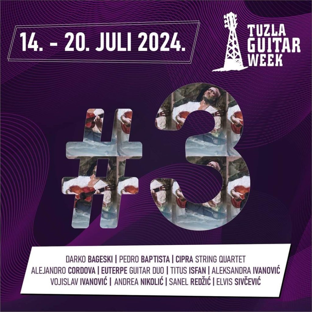Koncert Sanela Redžića i izložba Safeta Zeca na otvaranju Sedmice gitare u Tuzli koncert sanela redžića i izložba safeta zeca na otvaranju sedmice gitare u tuzli