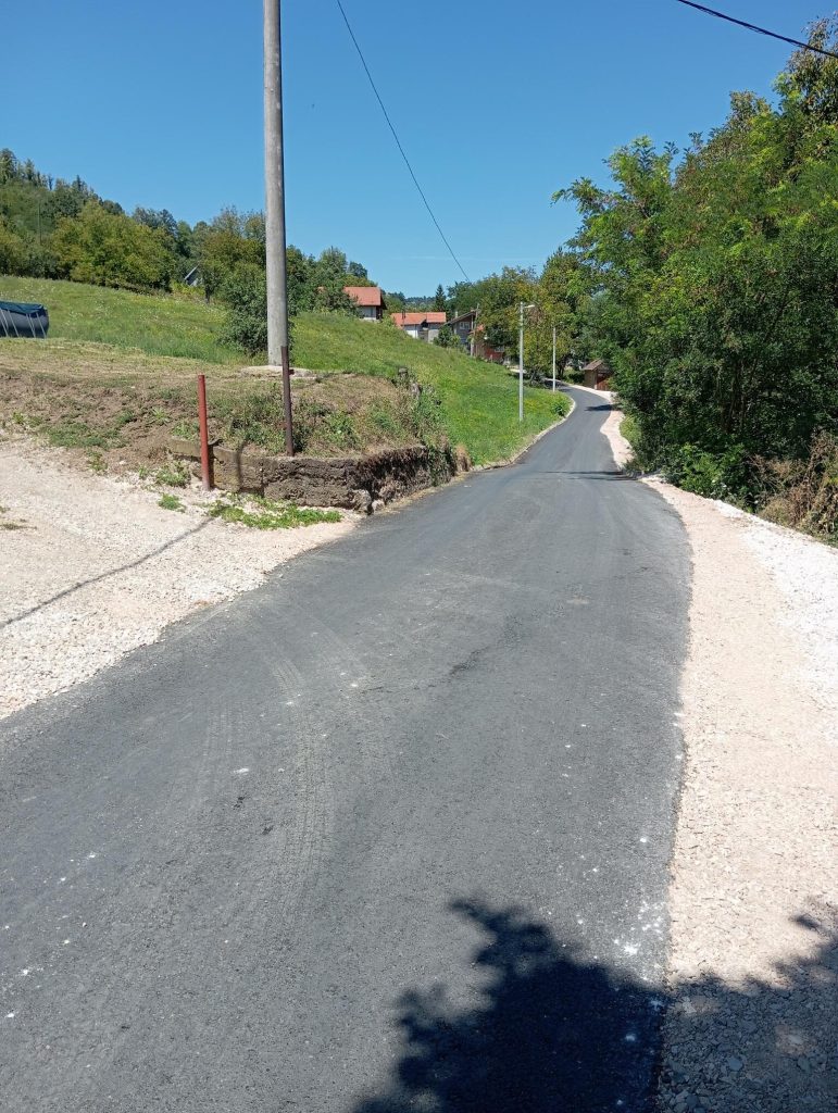 završena sanacija puta u ulici uzeira mehičića u gornjoj tuzli