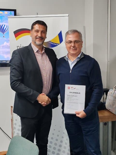 prvi master treneri za obuku mentora za praktičnu nastavu u tk