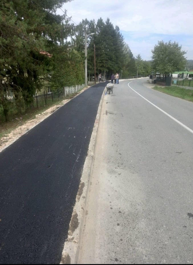 Okončani radovi na sanaciji trotoara u MZ Gornja Tuzla okončani radovi na sanaciji trotoara u mz gornja tuzla