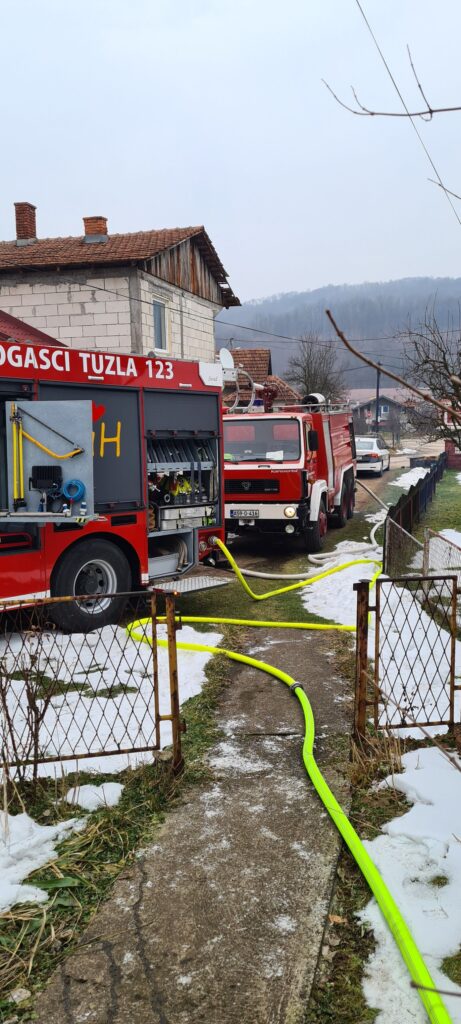 U požaru u Mihatovićima stradala starija ženska osoba U požaru u Mihatovićima stradala starija ženska osoba