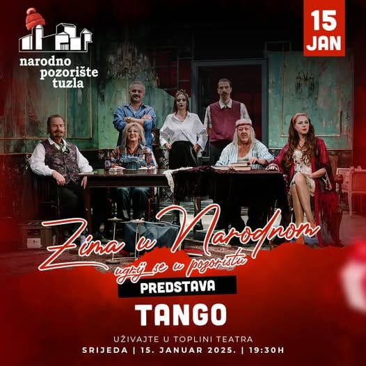 Na sceni Narodnog pozorišta Tuzla predstava ''Tango''