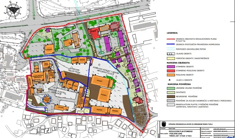 Veliki projekat u Tuzli, planirana izgradnja nebodera i modernih stambeno-poslovnih objekata
