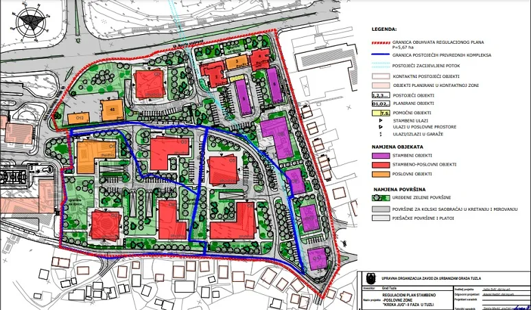 Veliki projekat u Tuzli, planirana izgradnja nebodera i modernih stambeno-poslovnih objekata